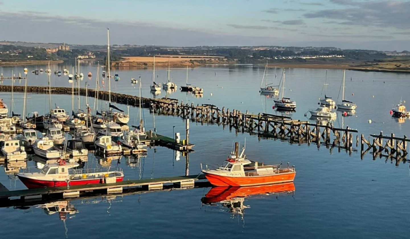 Harbour during the day